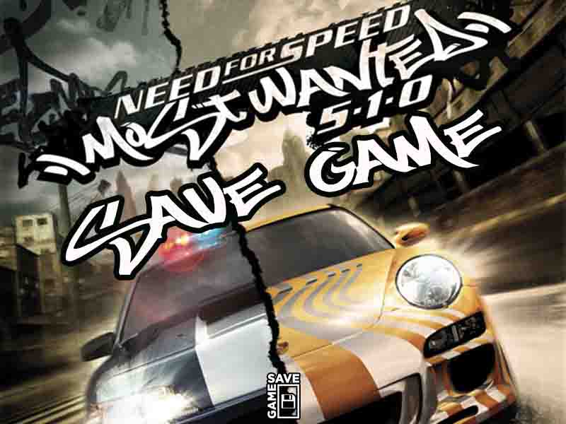 Need for Speed Most Wanted 5-1-0 - 100% Save Data - PSP & PPSSPP –  YourSaveGames