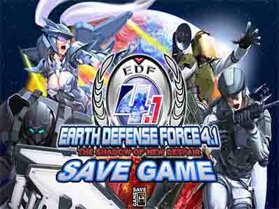 earth defense force 4.1 save file